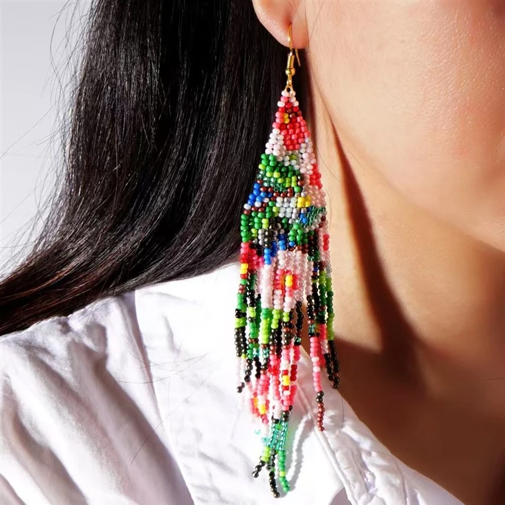 Bohemian Fringe Handmade Women Earring